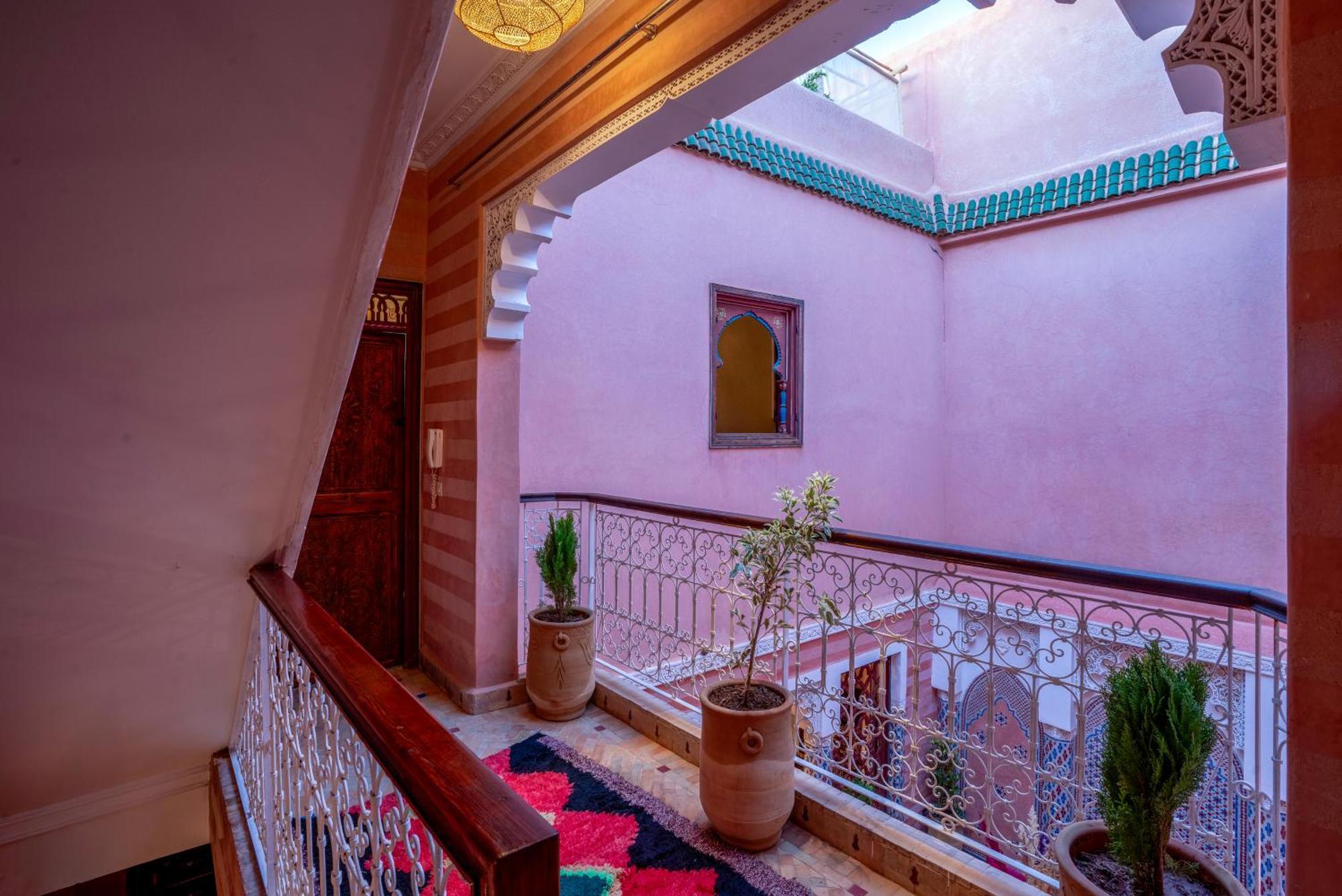 Riad Le Graff Pink Marrakesh Bagian luar foto