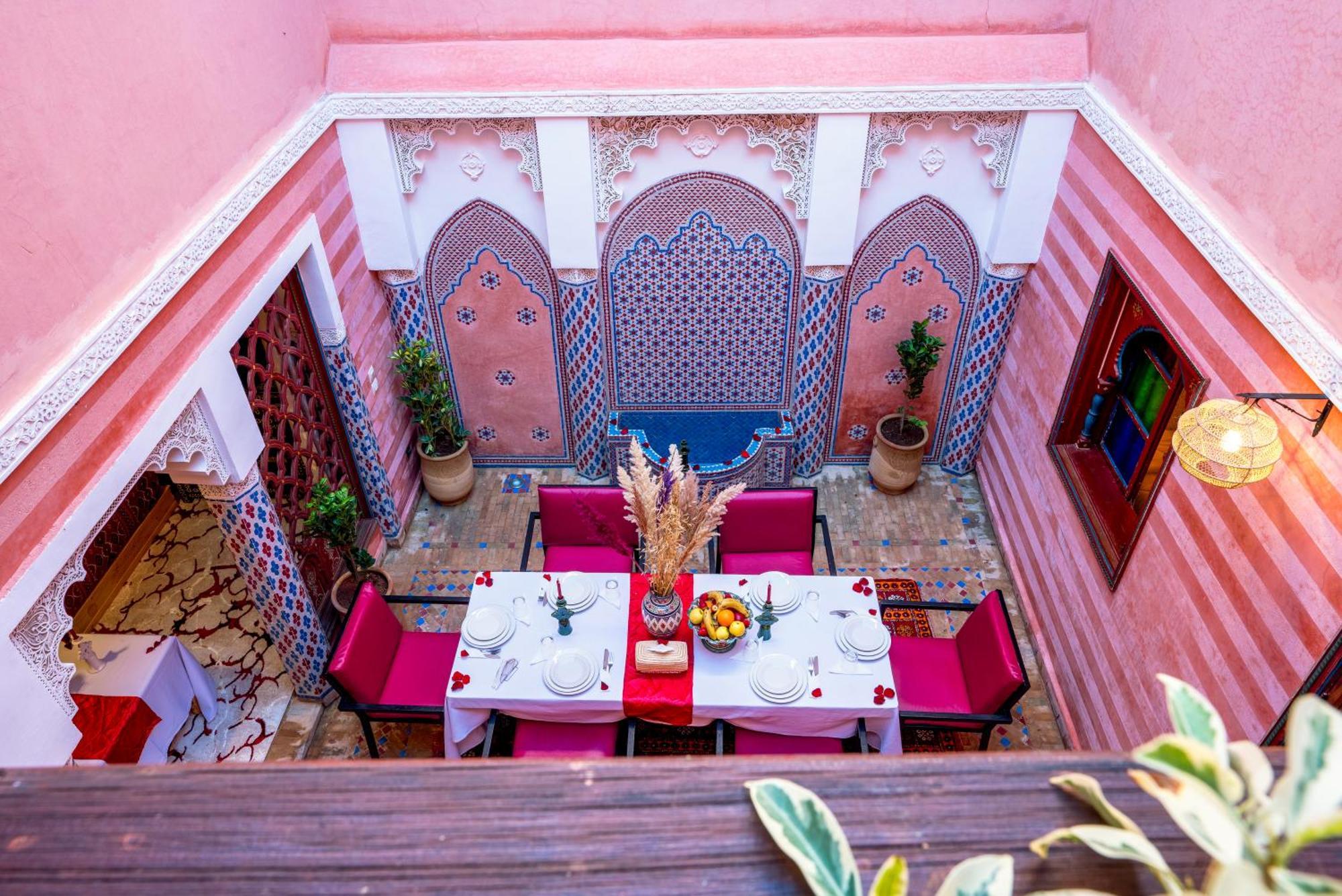 Riad Le Graff Pink Marrakesh Bagian luar foto