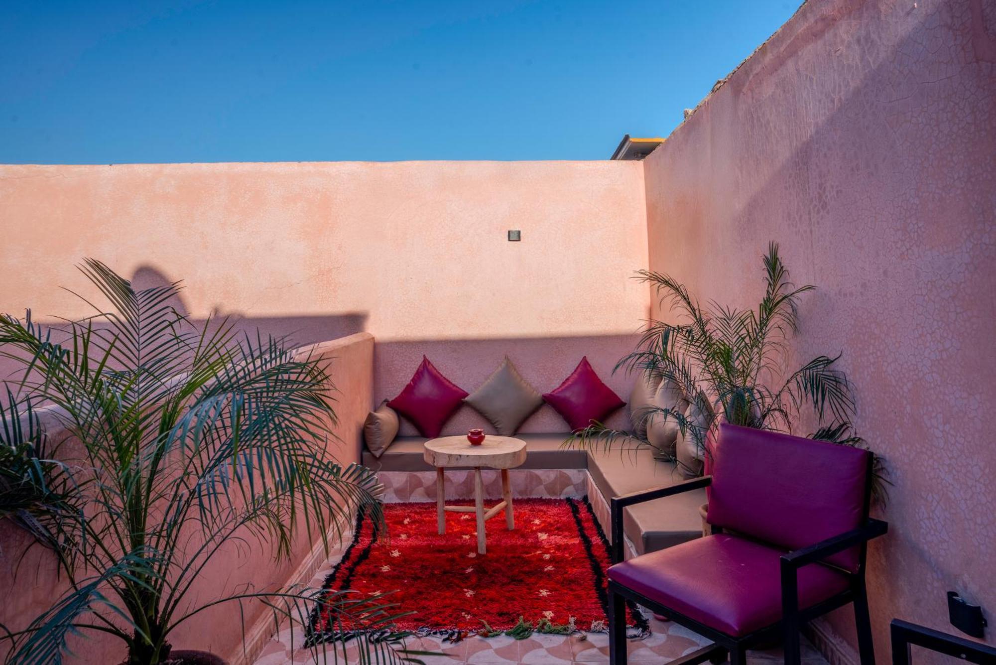 Riad Le Graff Pink Marrakesh Bagian luar foto
