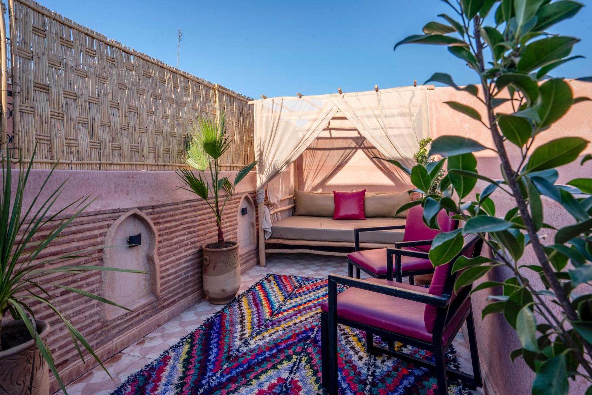 Riad Le Graff Pink Marrakesh Bagian luar foto