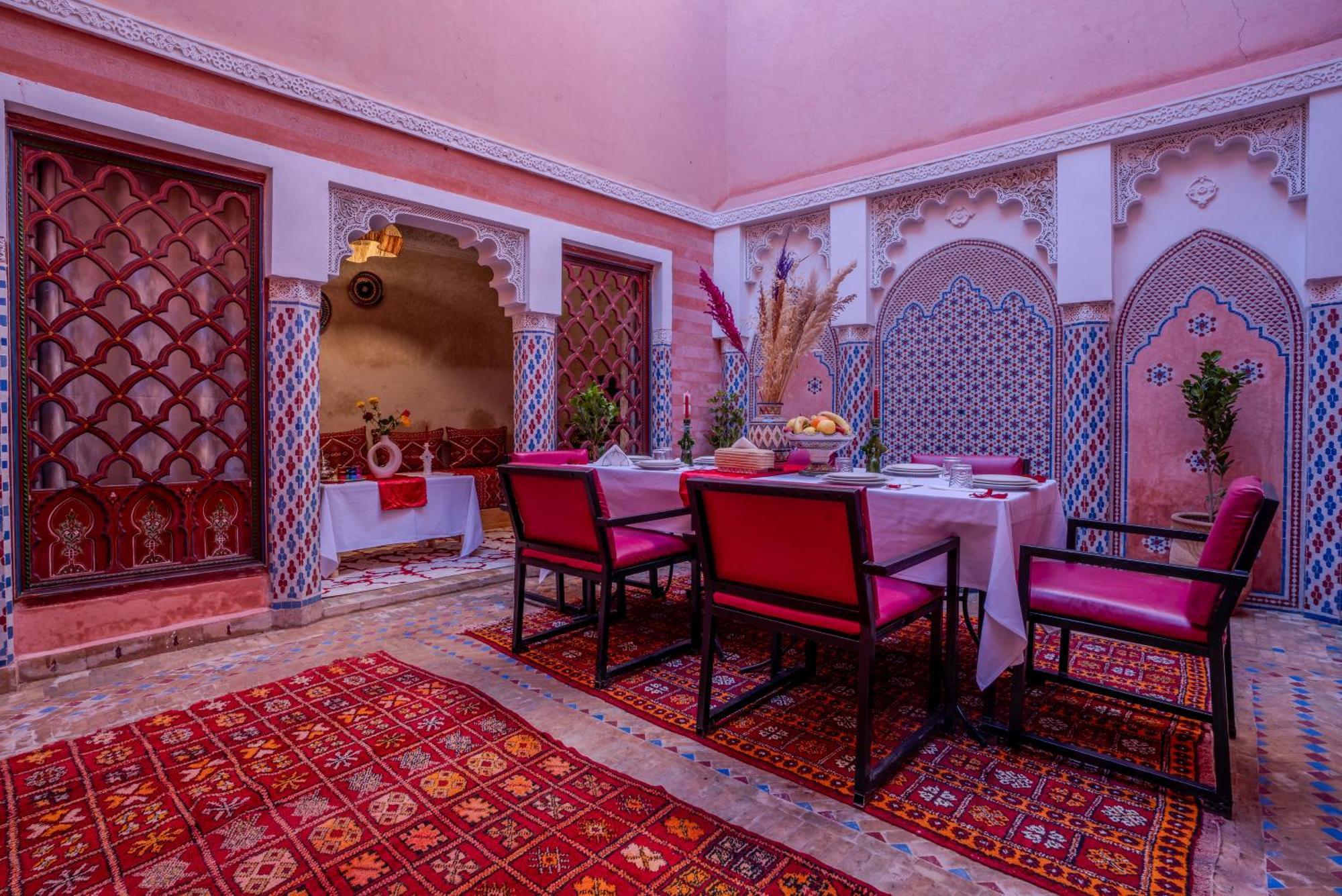Riad Le Graff Pink Marrakesh Bagian luar foto